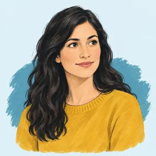 Portrait illustré de Yasmine
